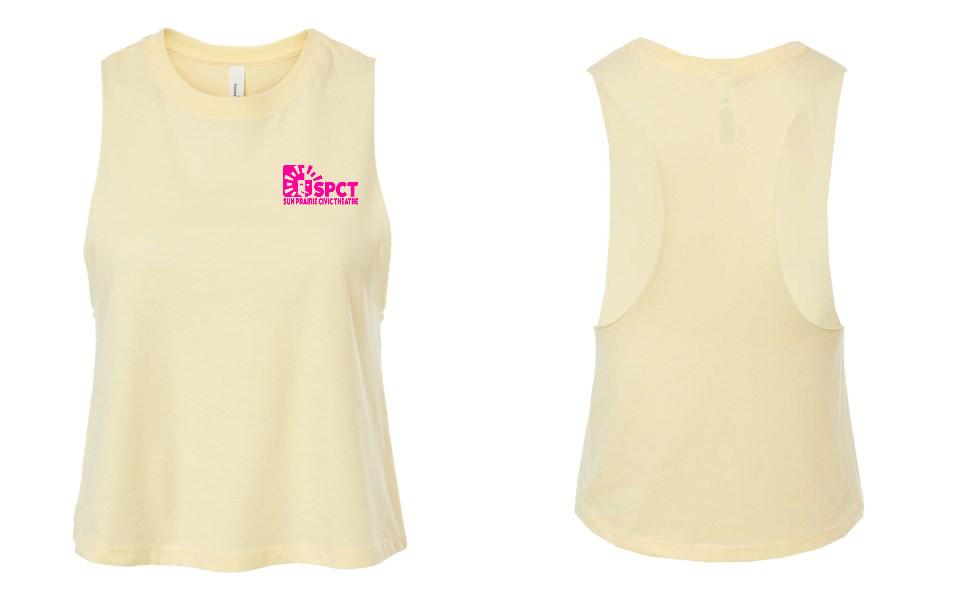 SPCT Women's Racerback Cropped Tank