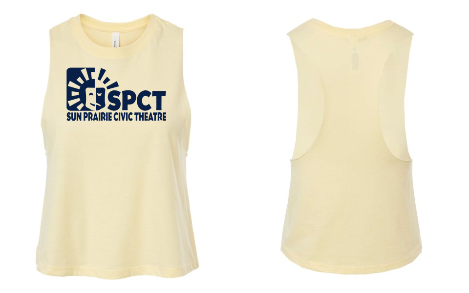 SPCT Women's Racerback Cropped Tank
