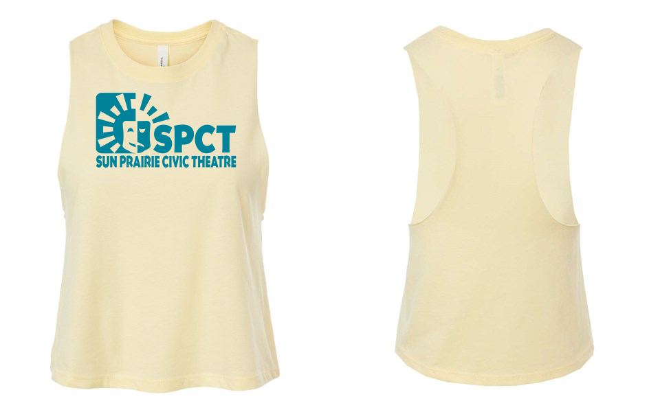 SPCT Women's Racerback Cropped Tank