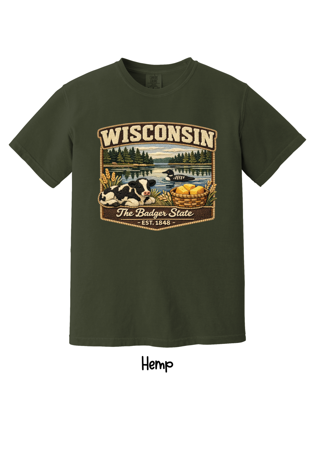 🧀 Wisconsin – The Badger State T-Shirt