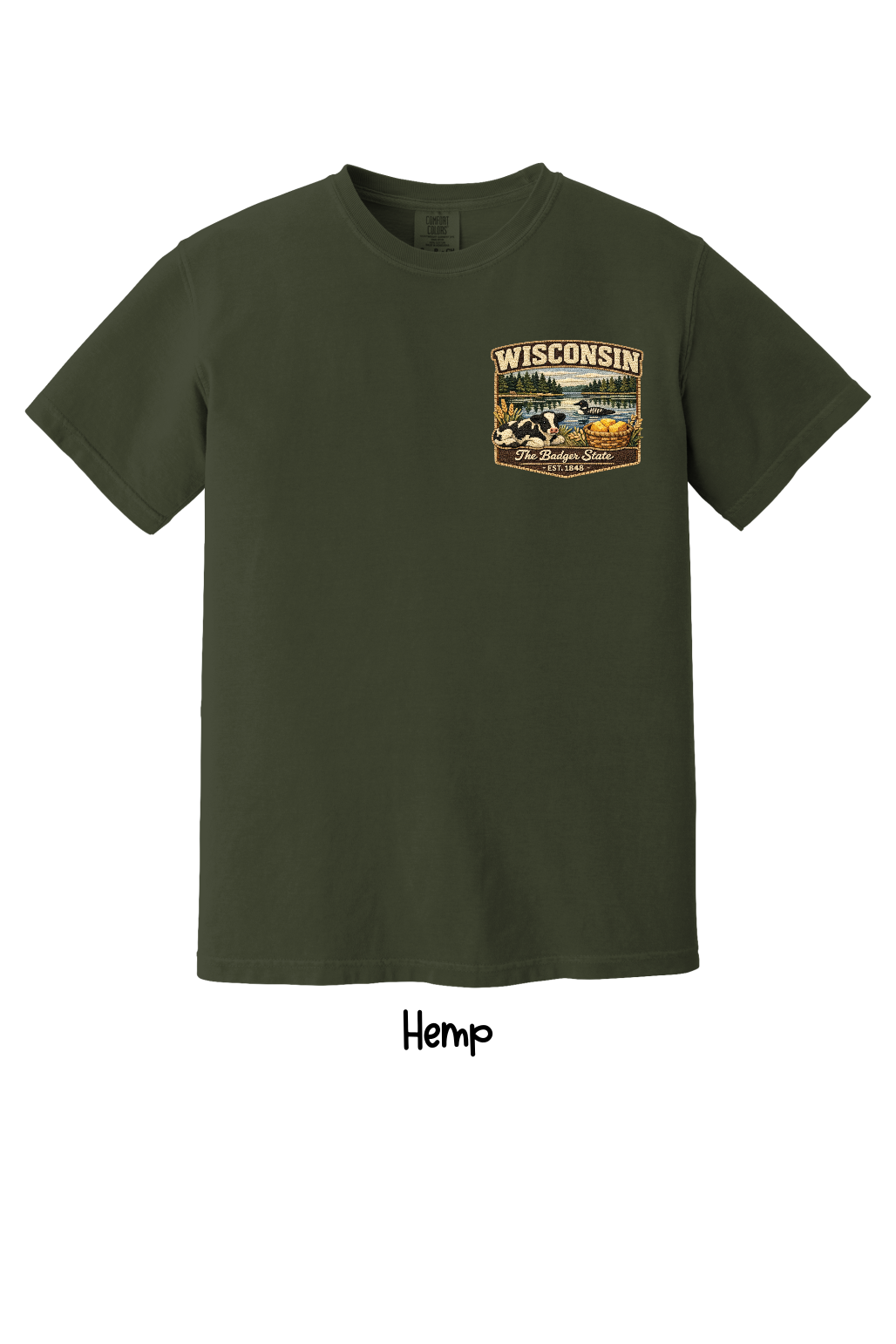 🧀 Wisconsin – The Badger State T-Shirt