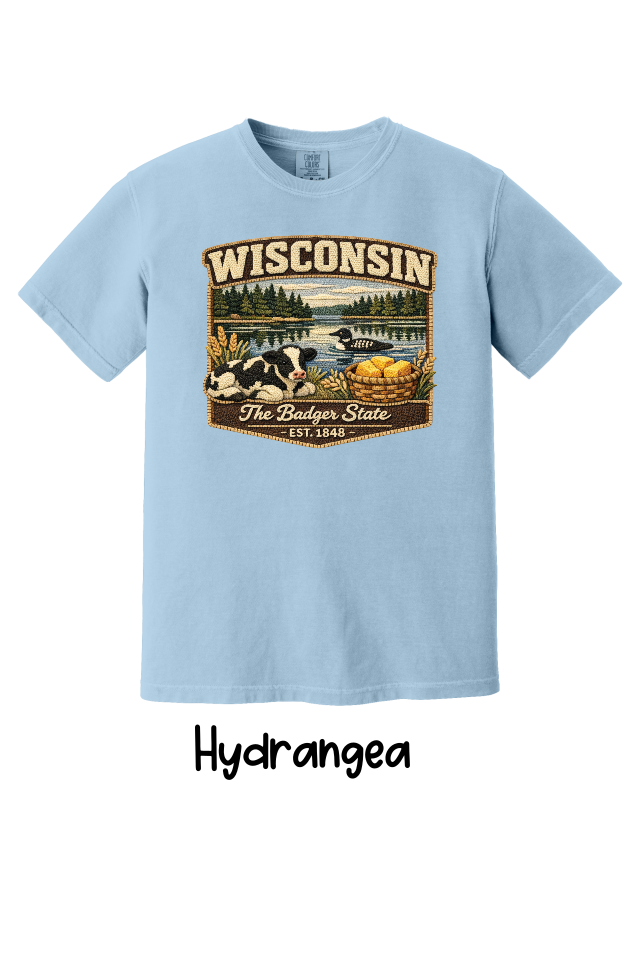 🧀 Wisconsin – The Badger State T-Shirt