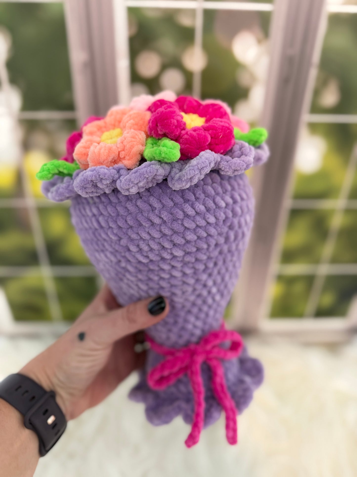Crochet Flower Bouquet