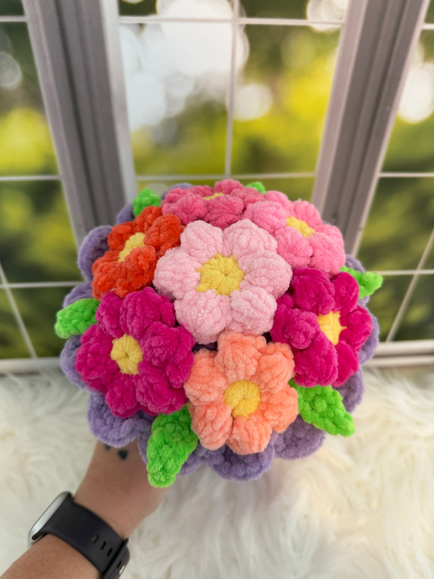 Crochet Flower Bouquet