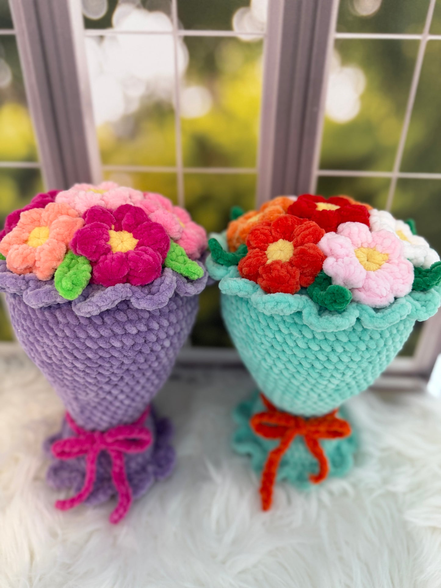 Crochet Flower Bouquet