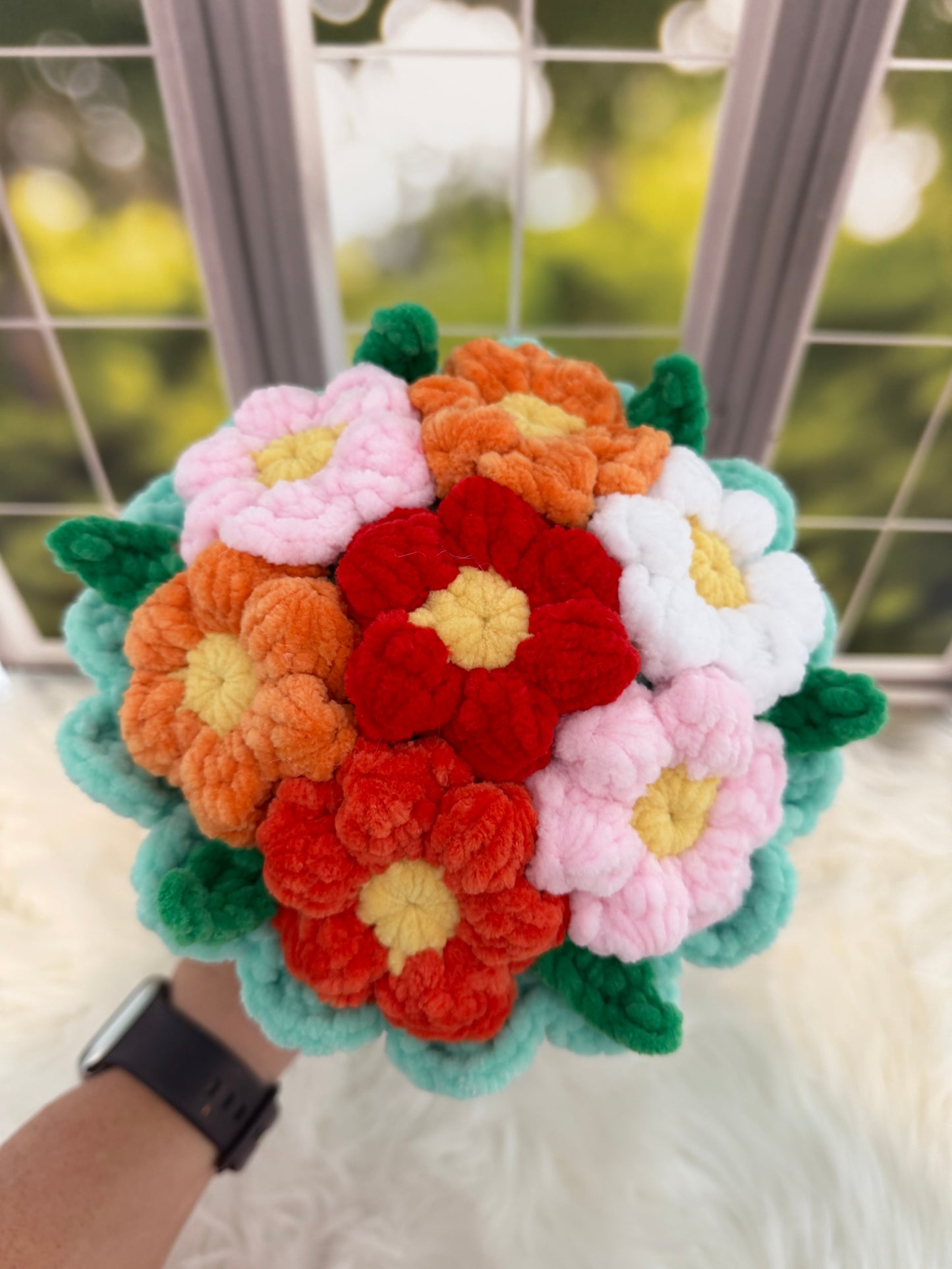 Crochet Flower Bouquet