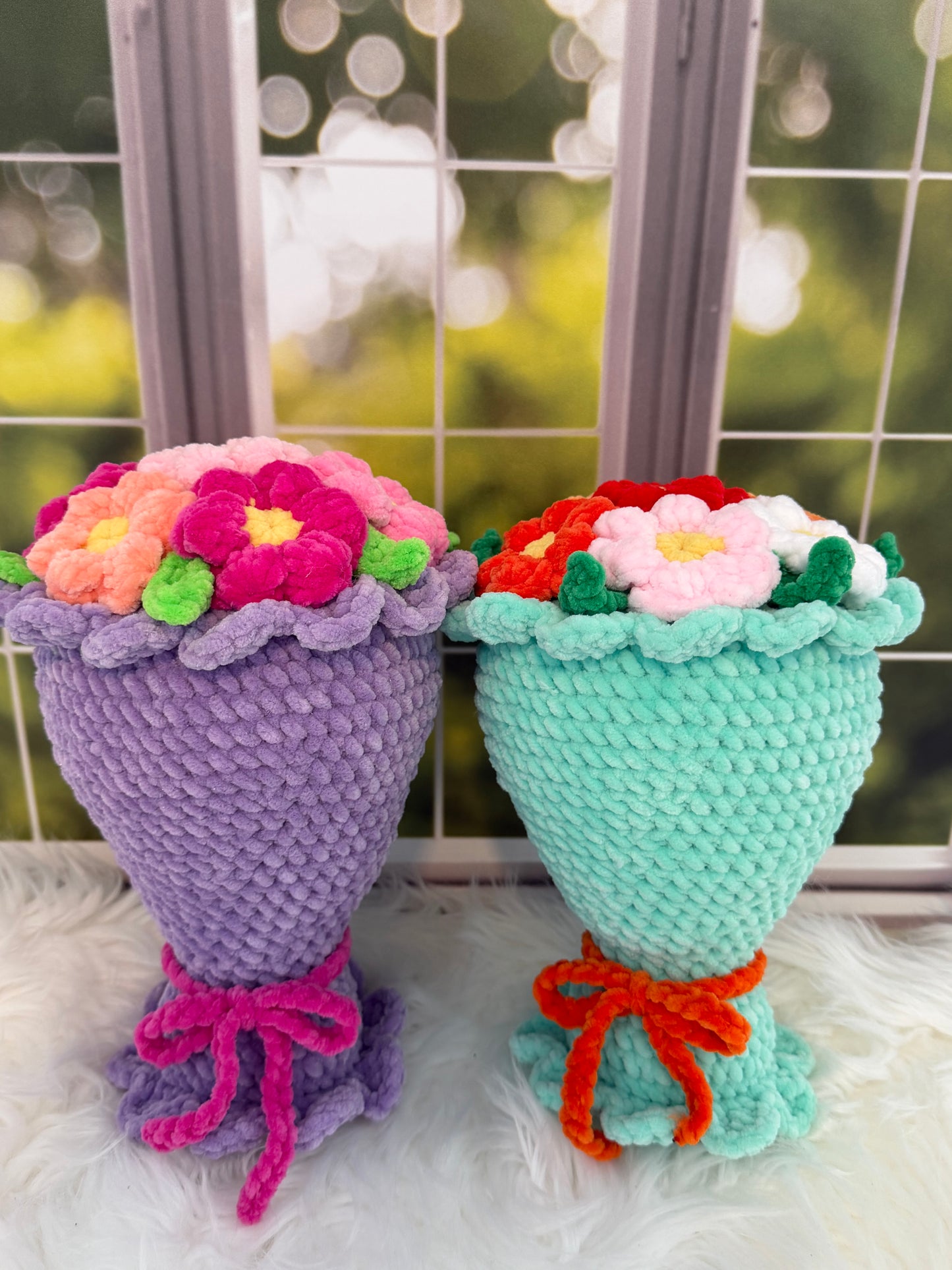 Crochet Flower Bouquet