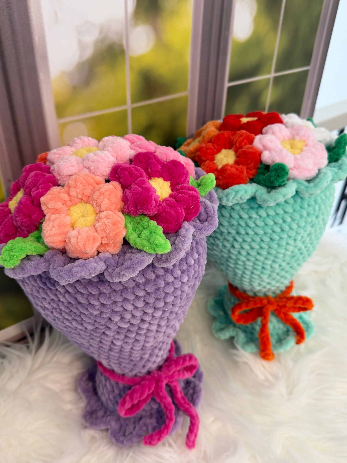 Crochet Flower Bouquet