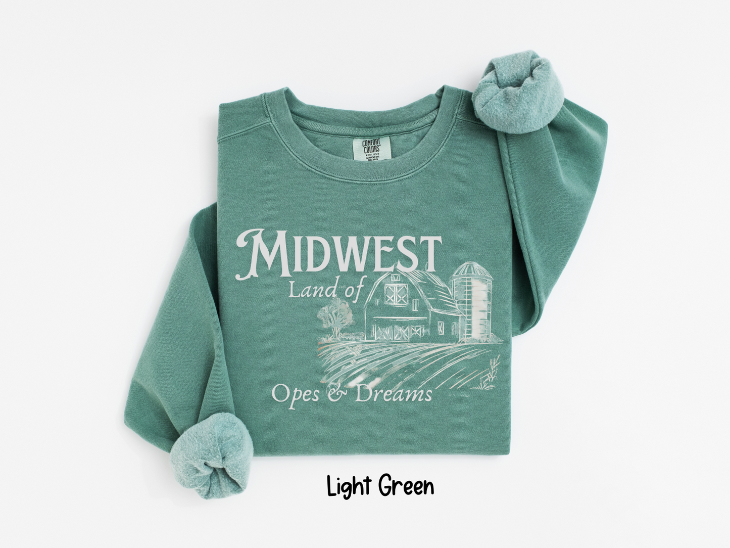 🌾 Midwest – Land of Opes & Dreams T-Shirt or Sweatshirt