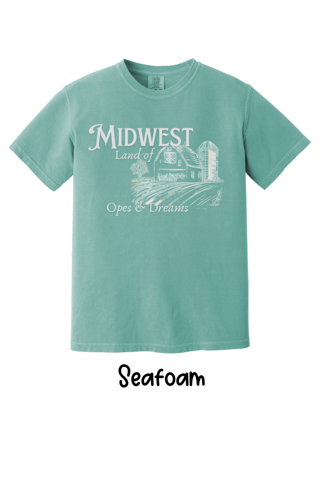 🌾 Midwest – Land of Opes & Dreams T-Shirt or Sweatshirt