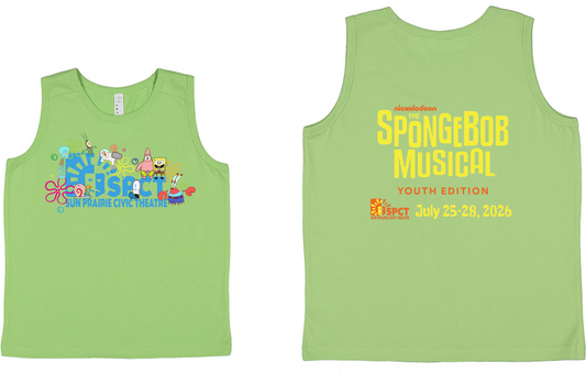 SpongeBob Youth Tank Top
