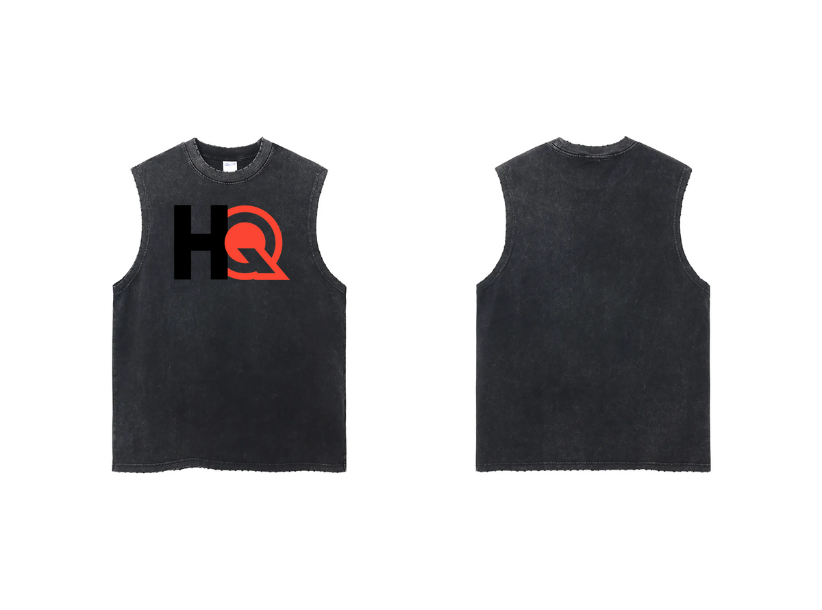 Unisex HQ Madison Frayed Hem Tank Top