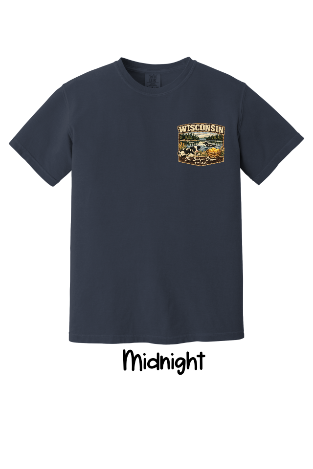 🧀 Wisconsin – The Badger State T-Shirt