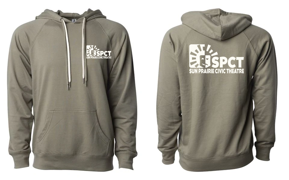 SPCT Unisex Lightweight Hooded Sweatshirt