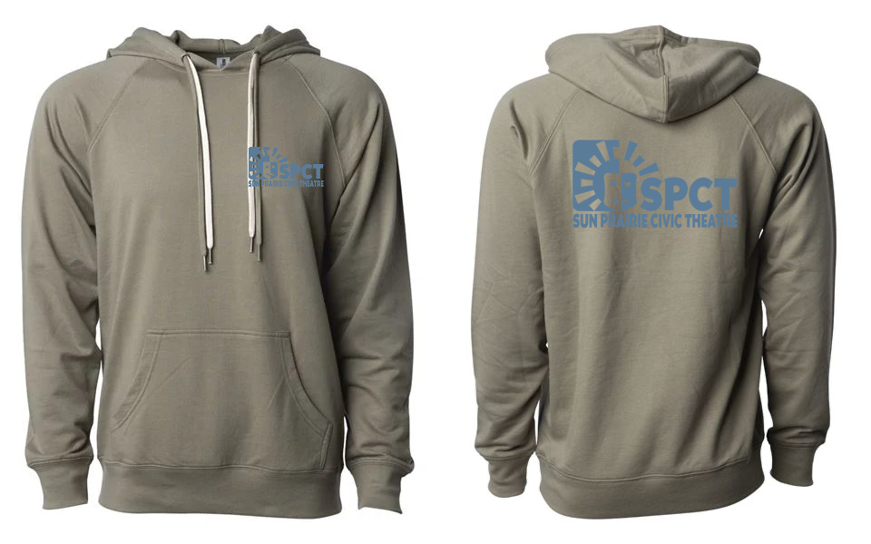 SPCT Unisex Lightweight Hooded Sweatshirt