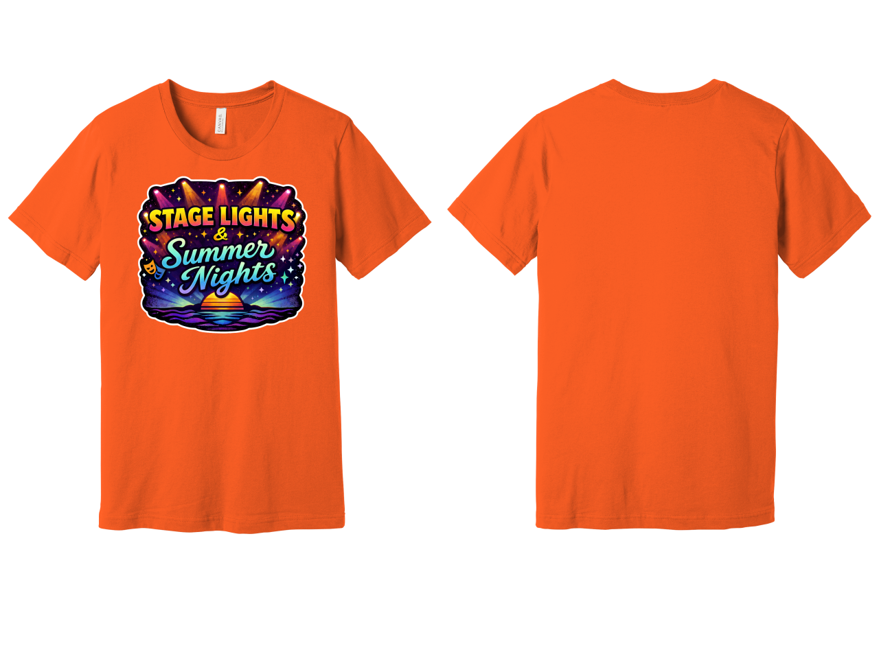 Stage Lights & Summer Nights Unisex Short Sleeve Tee