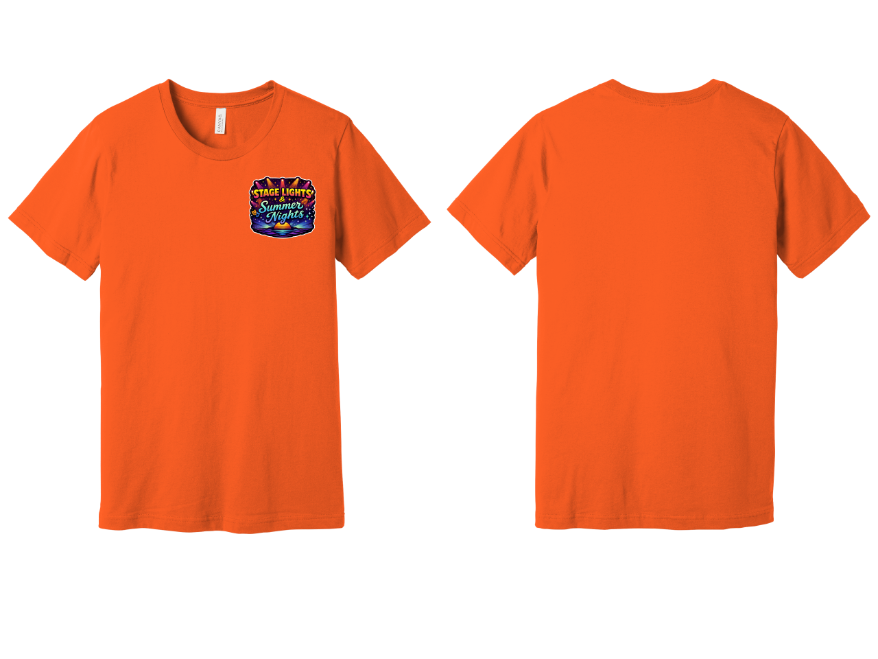 Stage Lights & Summer Nights Unisex Short Sleeve Tee