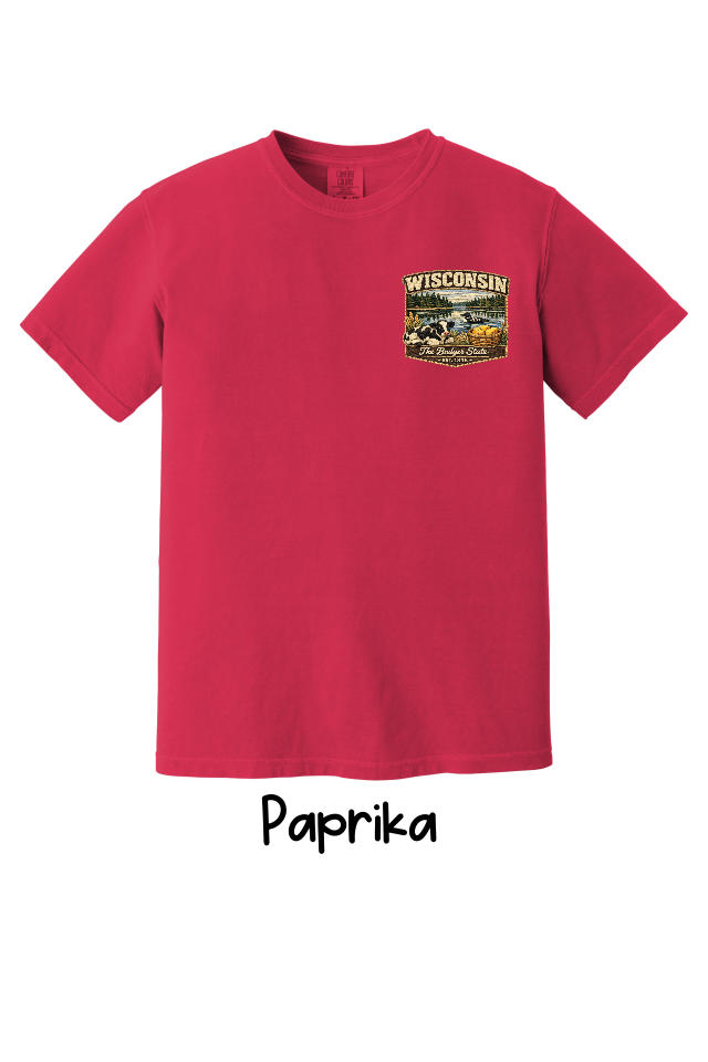 🧀 Wisconsin – The Badger State T-Shirt