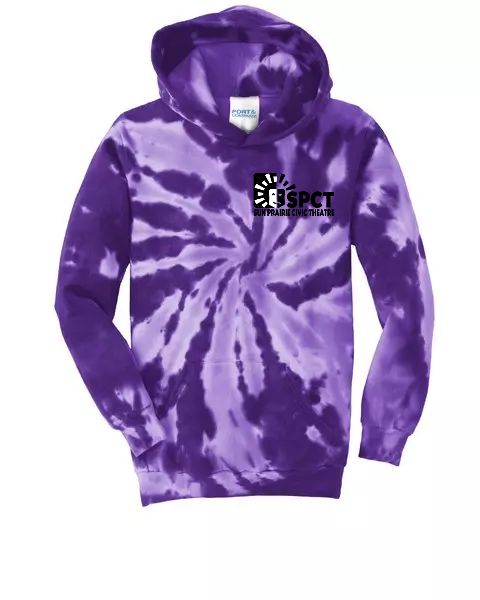 SPCT Youth Tie-Dye Pullover Hoodie