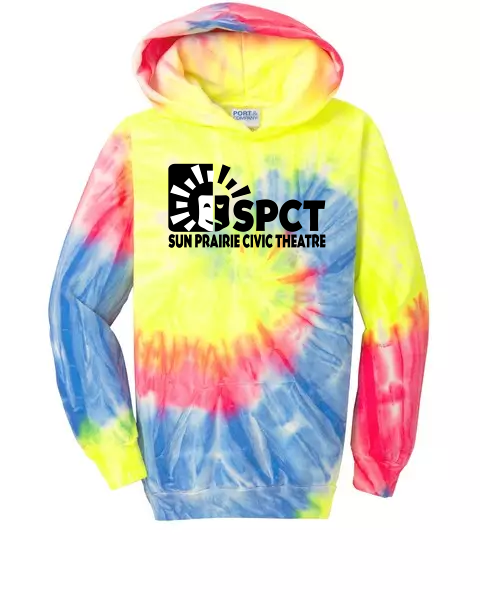 SPCT Youth Tie-Dye Pullover Hoodie
