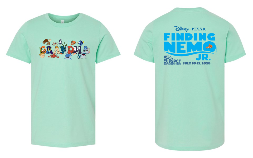 Youth Finding Nemo Short Sleeve Tee