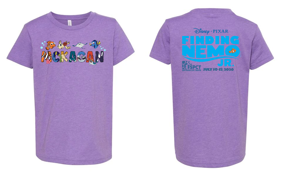 Adult Finding Nemo Short Sleeve Tee