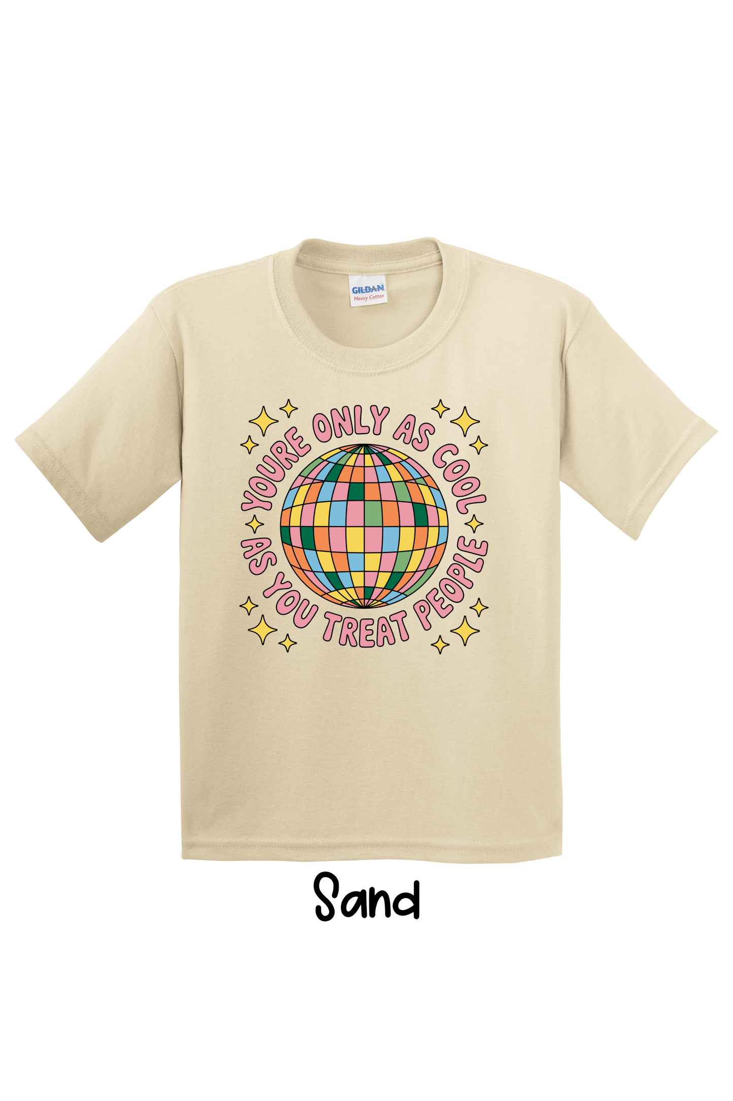 🪩 You’re Only As Cool As You Treat People – Youth Tee