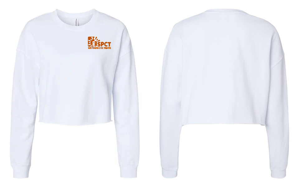 SPCT Women's Lightweight Crop Crew Pullover